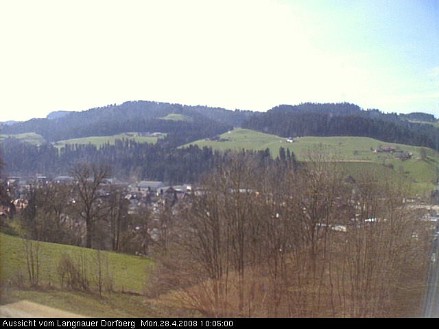 Webcam-Bild: Aussicht vom Dorfberg in Langnau 20080428-100500