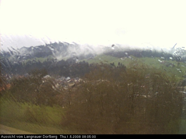Webcam-Bild: Aussicht vom Dorfberg in Langnau 20080501-080500