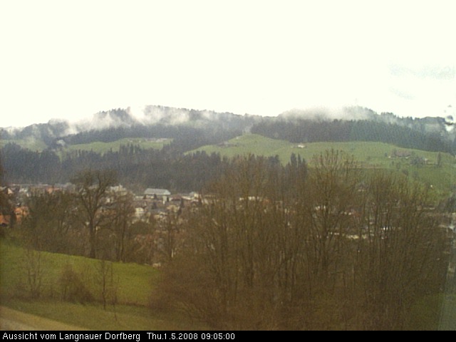 Webcam-Bild: Aussicht vom Dorfberg in Langnau 20080501-090500