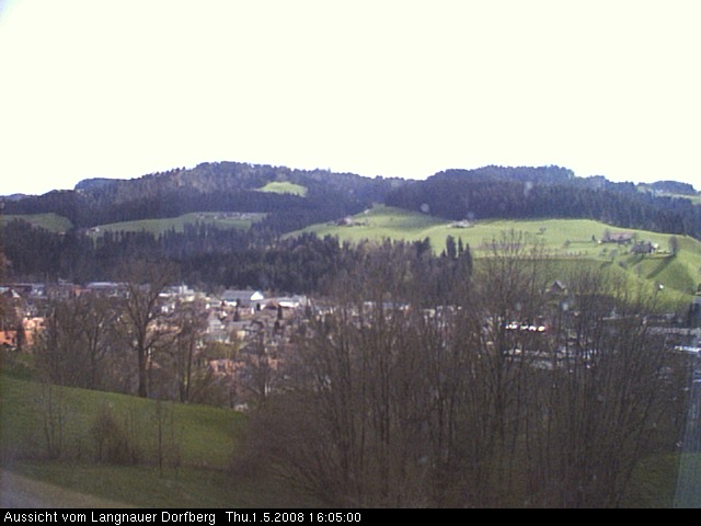 Webcam-Bild: Aussicht vom Dorfberg in Langnau 20080501-160500