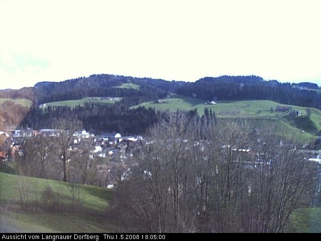Webcam-Bild: Aussicht vom Dorfberg in Langnau 20080501-180500