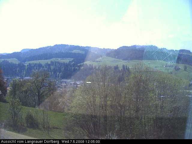 Webcam-Bild: Aussicht vom Dorfberg in Langnau 20080507-120500