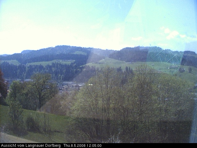 Webcam-Bild: Aussicht vom Dorfberg in Langnau 20080508-120500