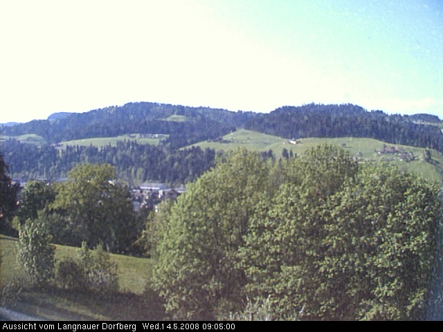 Webcam-Bild: Aussicht vom Dorfberg in Langnau 20080514-090500