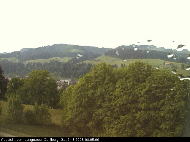 Webcam-Bild: Aussicht vom Dorfberg in Langnau 20080524-080500