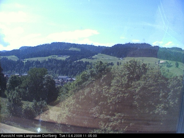 Webcam-Bild: Aussicht vom Dorfberg in Langnau 20080610-110500