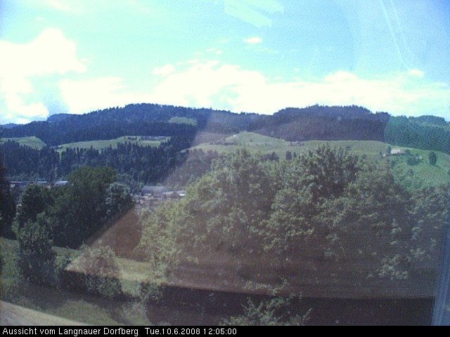 Webcam-Bild: Aussicht vom Dorfberg in Langnau 20080610-120500
