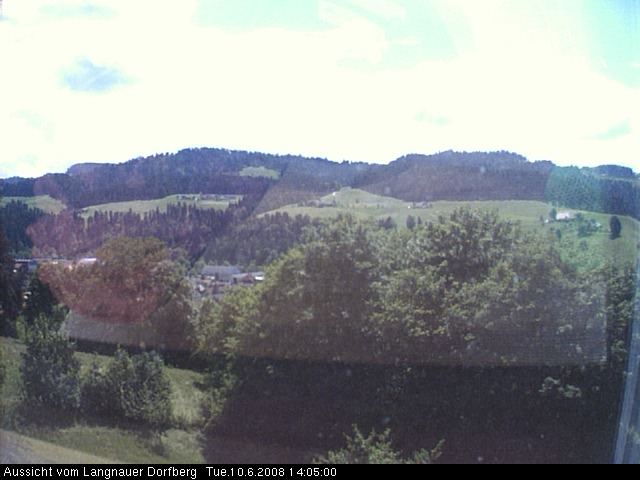 Webcam-Bild: Aussicht vom Dorfberg in Langnau 20080610-140500