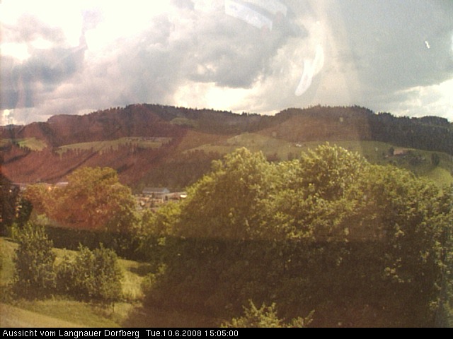 Webcam-Bild: Aussicht vom Dorfberg in Langnau 20080610-150500