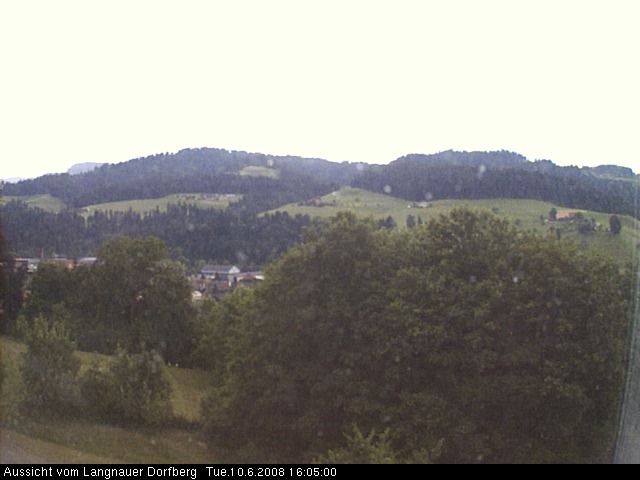 Webcam-Bild: Aussicht vom Dorfberg in Langnau 20080610-160500