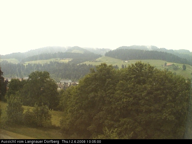 Webcam-Bild: Aussicht vom Dorfberg in Langnau 20080612-100500