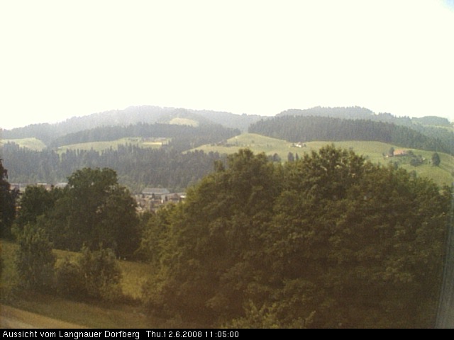 Webcam-Bild: Aussicht vom Dorfberg in Langnau 20080612-110500
