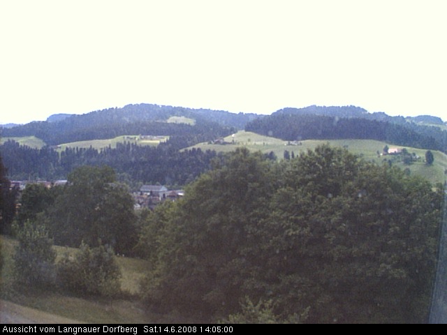 Webcam-Bild: Aussicht vom Dorfberg in Langnau 20080614-140500