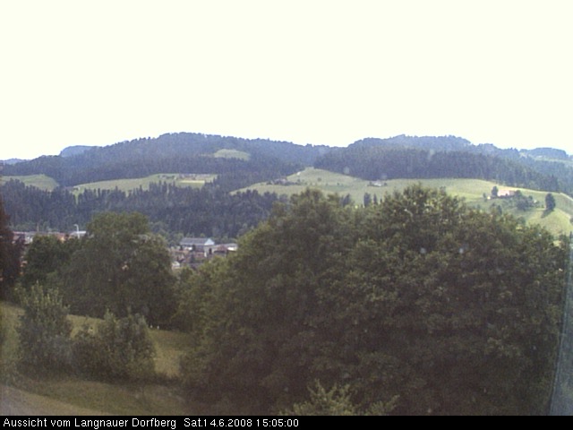 Webcam-Bild: Aussicht vom Dorfberg in Langnau 20080614-150500