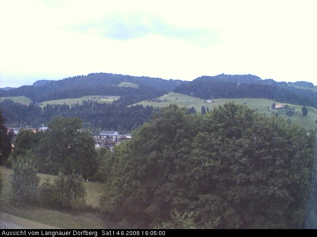 Webcam-Bild: Aussicht vom Dorfberg in Langnau 20080614-160500