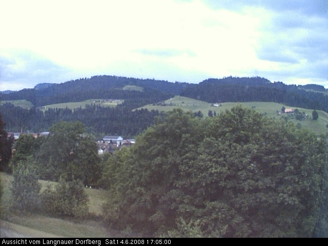 Webcam-Bild: Aussicht vom Dorfberg in Langnau 20080614-170500