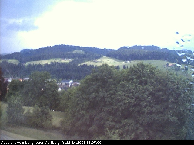 Webcam-Bild: Aussicht vom Dorfberg in Langnau 20080614-180500