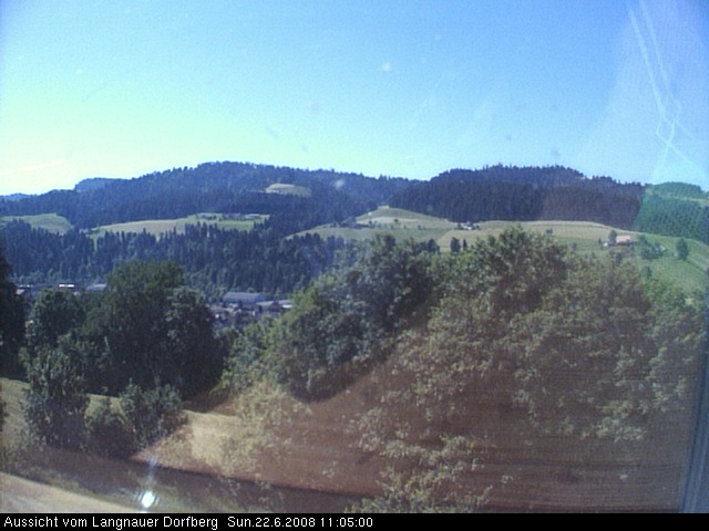 Webcam-Bild: Aussicht vom Dorfberg in Langnau 20080622-110500