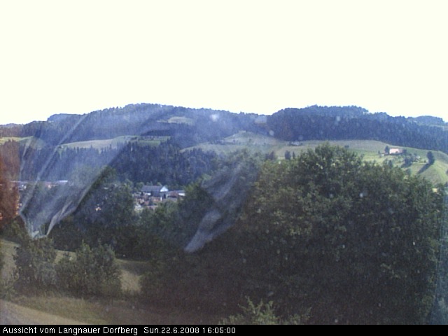 Webcam-Bild: Aussicht vom Dorfberg in Langnau 20080622-160500