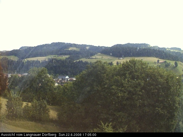 Webcam-Bild: Aussicht vom Dorfberg in Langnau 20080622-170500