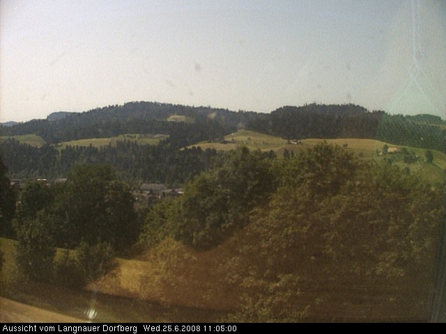 Webcam-Bild: Aussicht vom Dorfberg in Langnau 20080625-110500