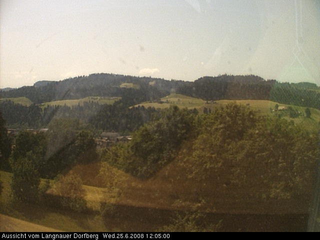 Webcam-Bild: Aussicht vom Dorfberg in Langnau 20080625-120500