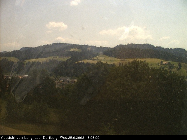 Webcam-Bild: Aussicht vom Dorfberg in Langnau 20080625-150500
