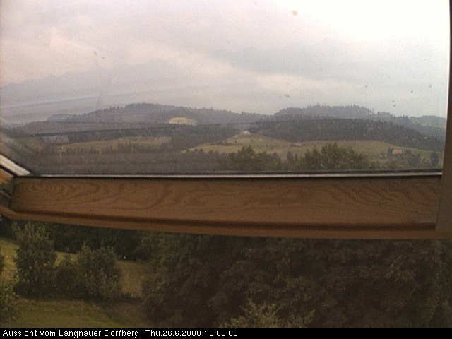 Webcam-Bild: Aussicht vom Dorfberg in Langnau 20080626-180500