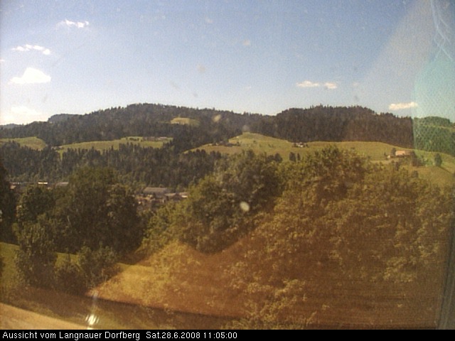 Webcam-Bild: Aussicht vom Dorfberg in Langnau 20080628-110500