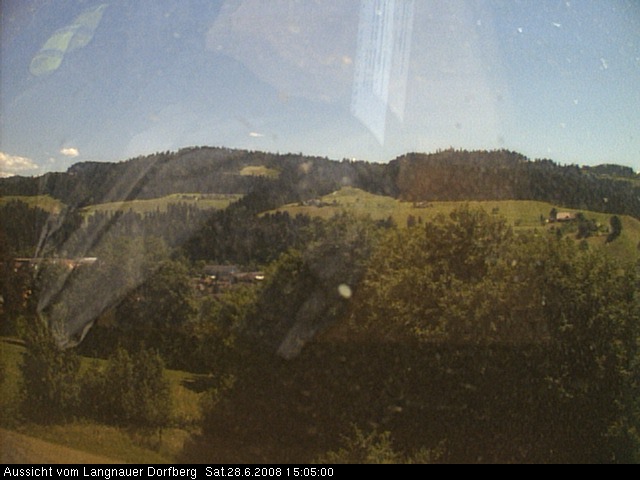 Webcam-Bild: Aussicht vom Dorfberg in Langnau 20080628-150500
