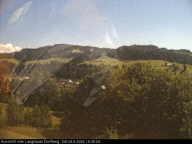 Webcam-Bild: Aussicht vom Dorfberg in Langnau 20080628-160500