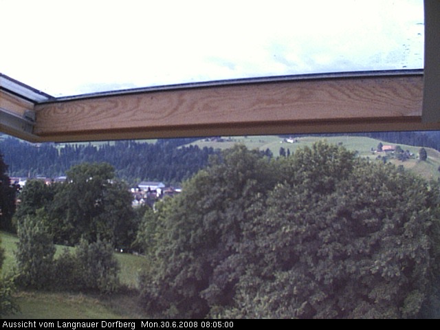 Webcam-Bild: Aussicht vom Dorfberg in Langnau 20080630-080500