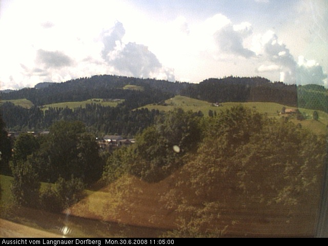 Webcam-Bild: Aussicht vom Dorfberg in Langnau 20080630-110500