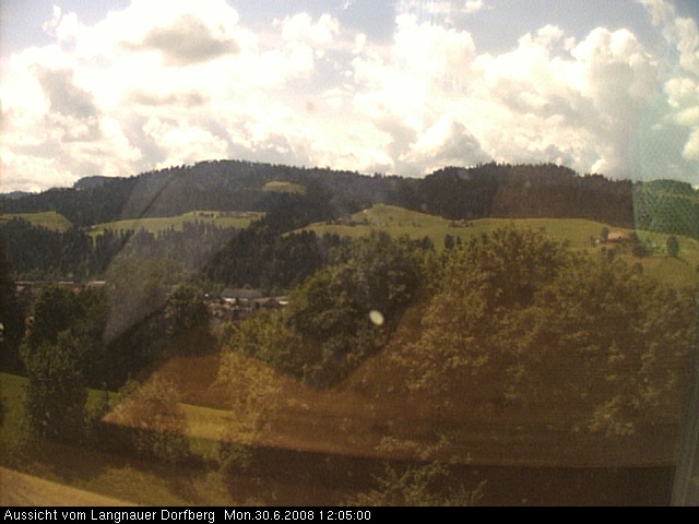 Webcam-Bild: Aussicht vom Dorfberg in Langnau 20080630-120500