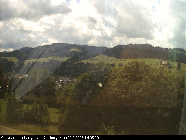 Webcam-Bild: Aussicht vom Dorfberg in Langnau 20080630-140500