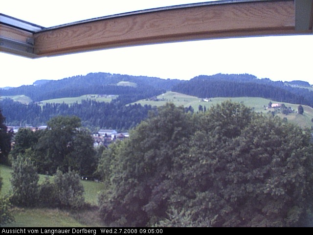 Webcam-Bild: Aussicht vom Dorfberg in Langnau 20080702-090500