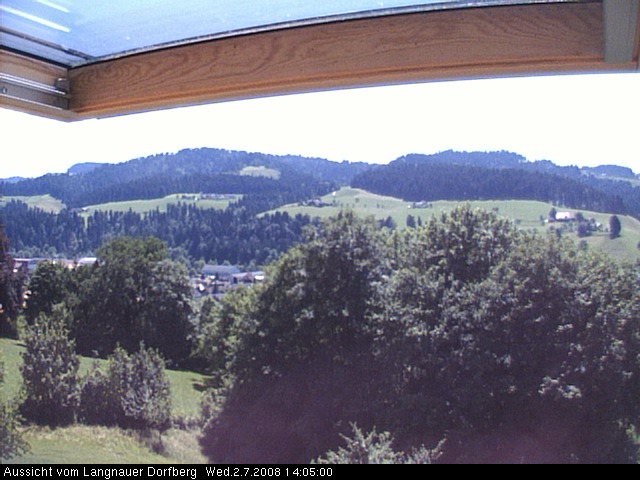 Webcam-Bild: Aussicht vom Dorfberg in Langnau 20080702-140500