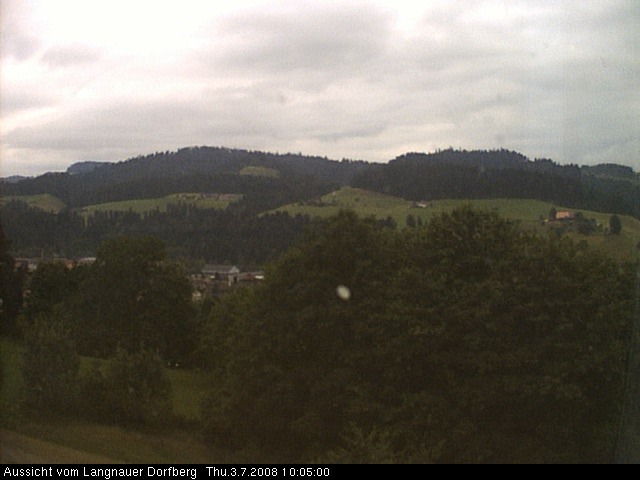 Webcam-Bild: Aussicht vom Dorfberg in Langnau 20080703-100500