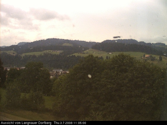Webcam-Bild: Aussicht vom Dorfberg in Langnau 20080703-110500