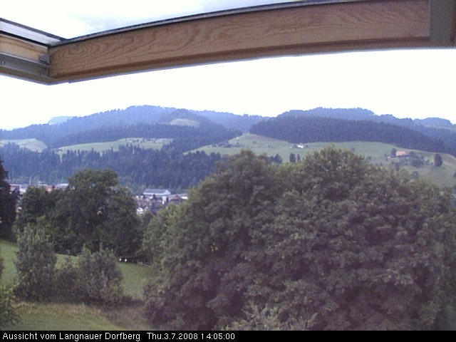 Webcam-Bild: Aussicht vom Dorfberg in Langnau 20080703-140500