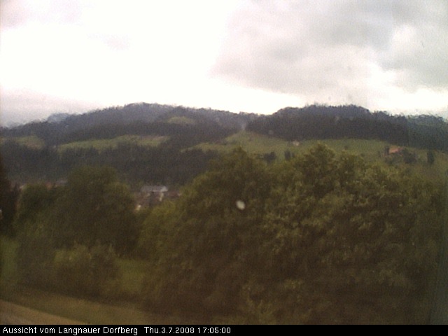 Webcam-Bild: Aussicht vom Dorfberg in Langnau 20080703-170500