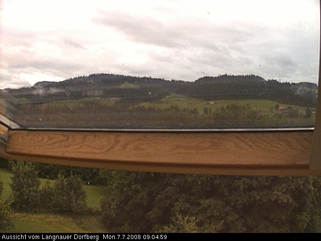 Webcam-Bild: Aussicht vom Dorfberg in Langnau 20080707-090500