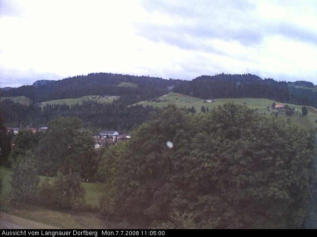 Webcam-Bild: Aussicht vom Dorfberg in Langnau 20080707-110500