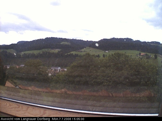 Webcam-Bild: Aussicht vom Dorfberg in Langnau 20080707-150500