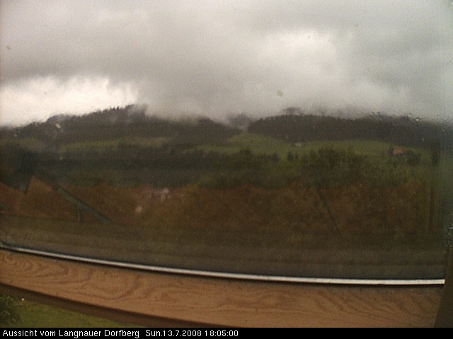 Webcam-Bild: Aussicht vom Dorfberg in Langnau 20080713-180500
