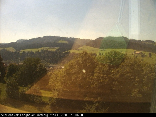 Webcam-Bild: Aussicht vom Dorfberg in Langnau 20080716-120500
