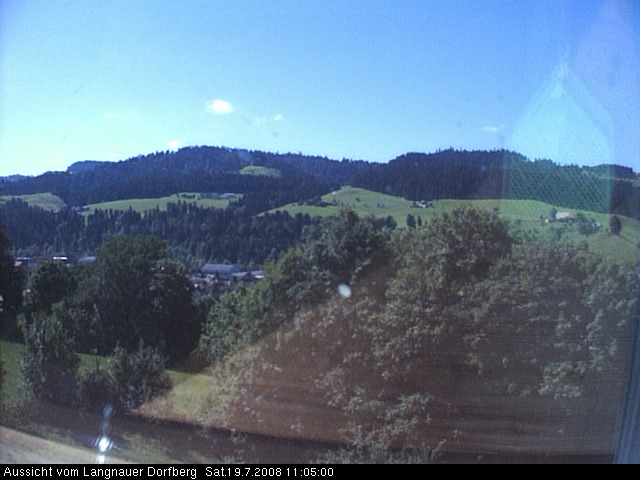 Webcam-Bild: Aussicht vom Dorfberg in Langnau 20080719-110500