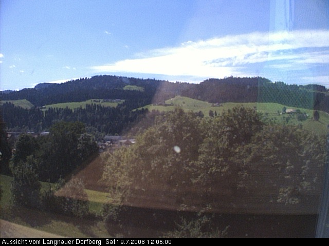 Webcam-Bild: Aussicht vom Dorfberg in Langnau 20080719-120500