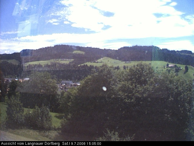 Webcam-Bild: Aussicht vom Dorfberg in Langnau 20080719-150500