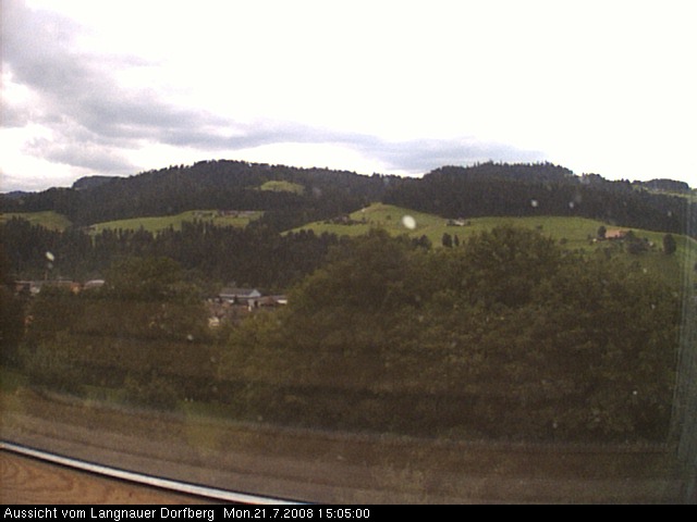 Webcam-Bild: Aussicht vom Dorfberg in Langnau 20080721-150500